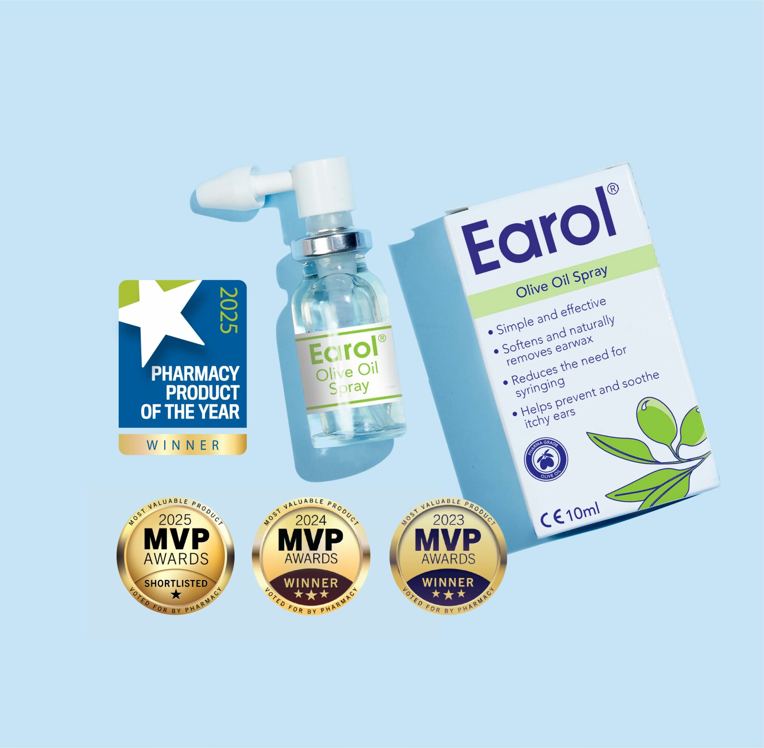 Earol Bottle & Packaging Image